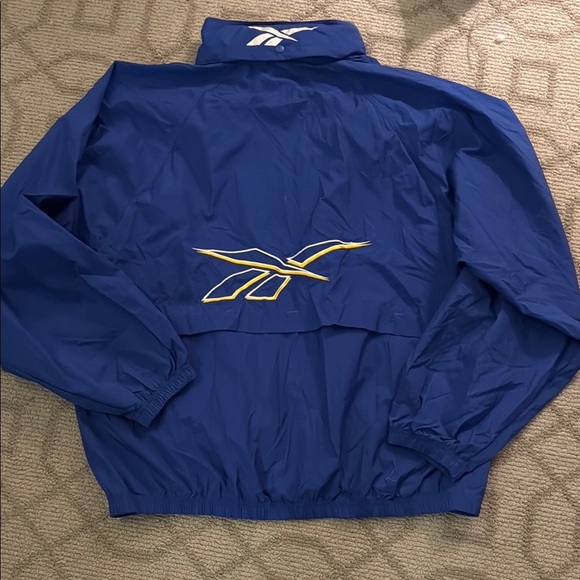 Reebok Blue Windbreaker Jacket - vintage Y2K - Picture 7 of 9